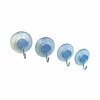 Crawford Small Plastic Suction Cup 9.3 in. L , 4PK SCS4